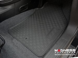 FIAT 500 Floor Mats - All Weather - Rubber - Premium  